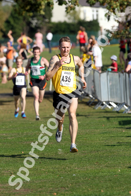 Garry Bristow (Stockpot Harriers), Senior Mens Northern Cross Country Relay, Graves Park, Sheffield
